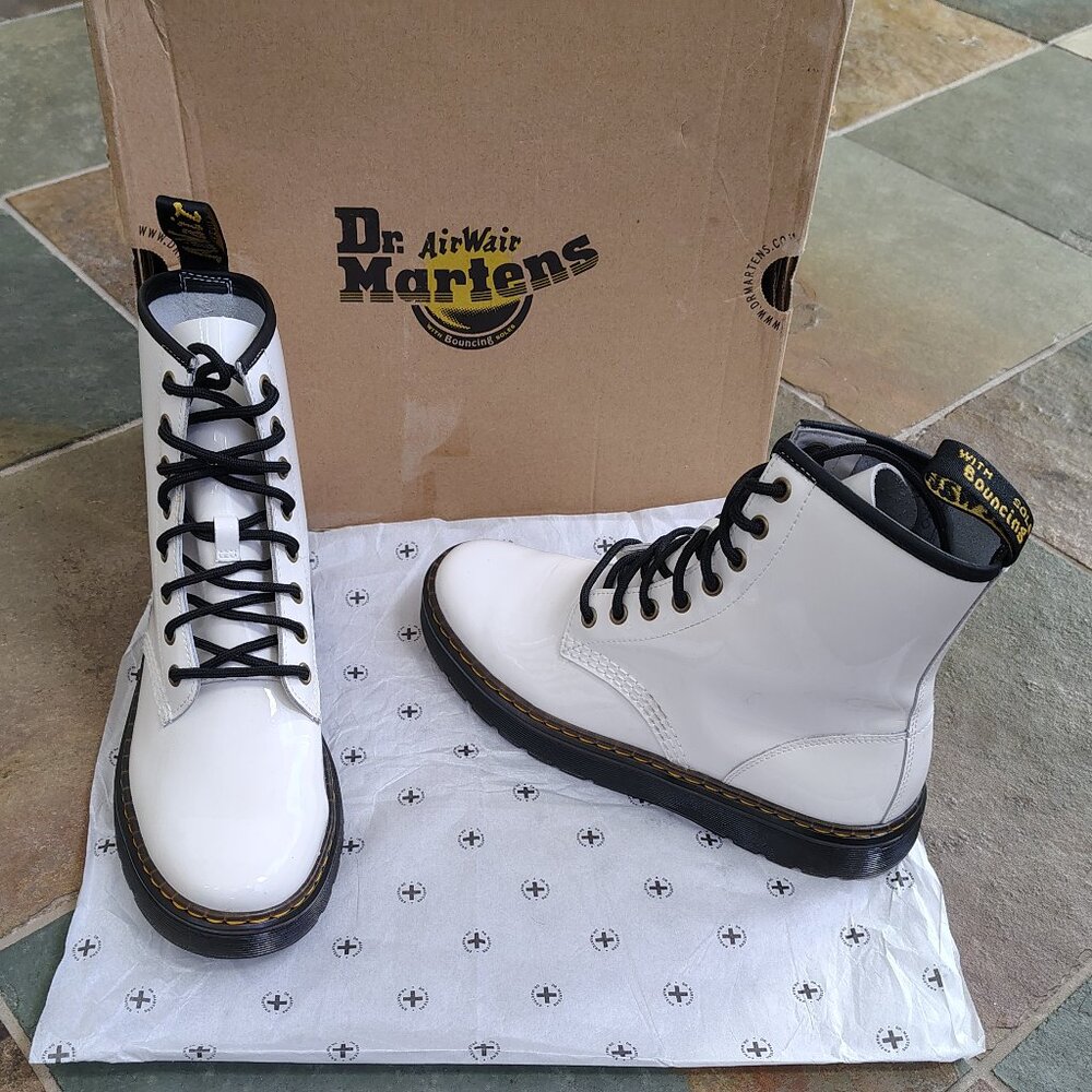 Dr. Martens Zavala Patent Leather Boots